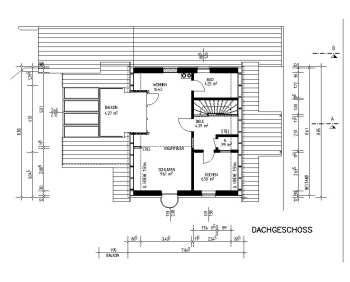 Neubauplanung Dachgeschoss